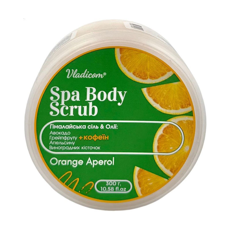 Скраб для тіла Владіком Spa Body Scrub Orange Aperol, 300 г