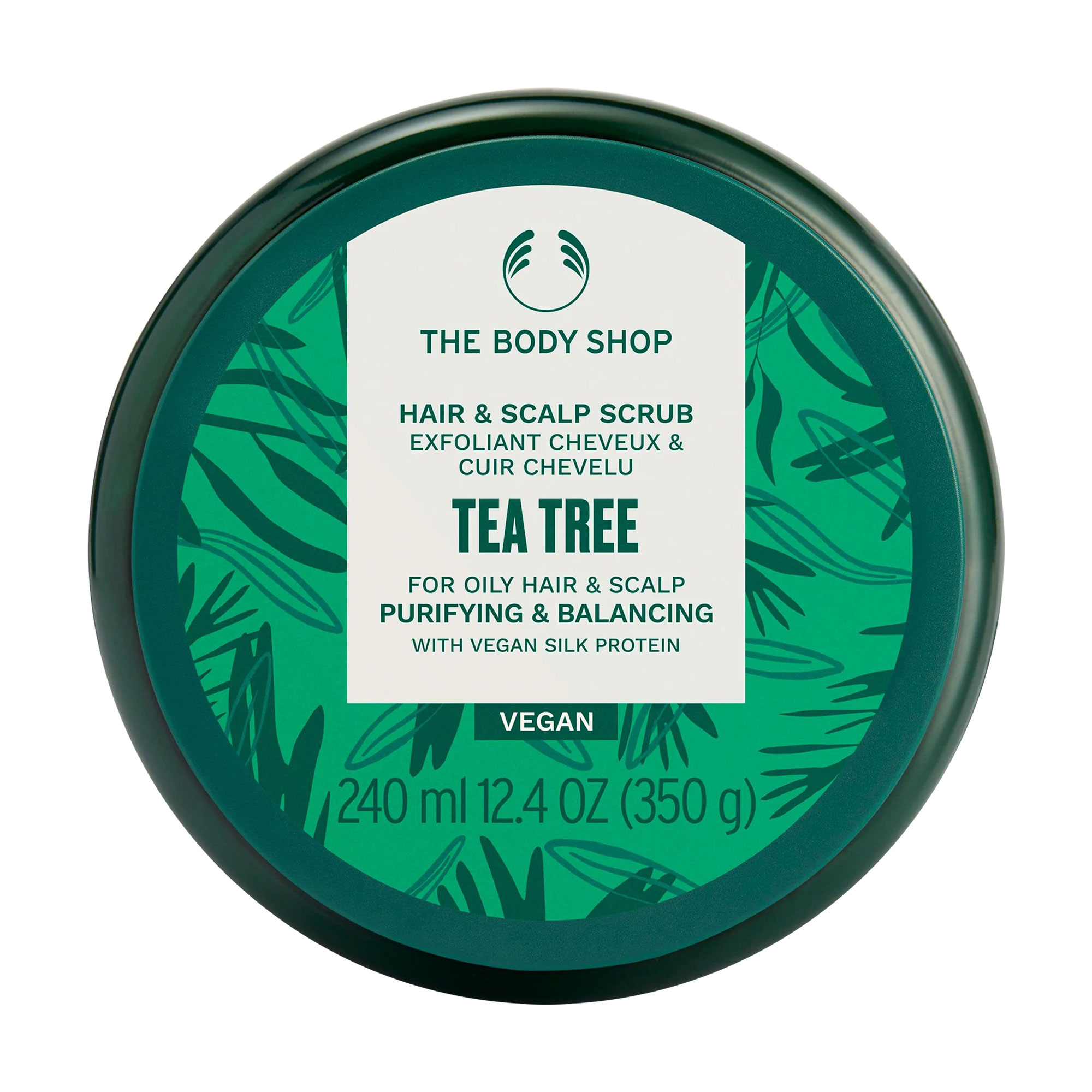 Скраб для волосся та шкіри голови The Body Shop Tea Tree Purifying &amp; Balancing Hair &amp; Scalp Scrub, 240 мл