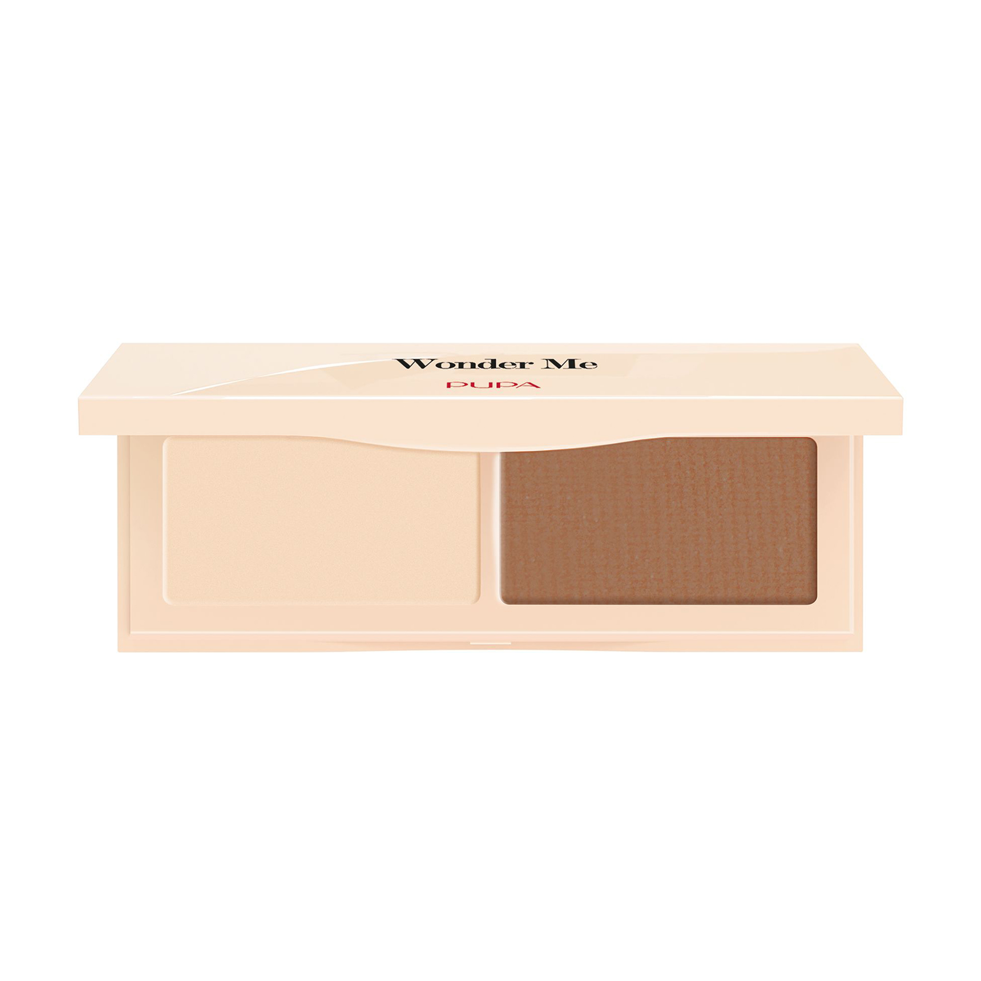 Скульптор для обличчя Pupa Wonder Me Natural Sculpt Contouring Face Powder Duo 001 Light Skin, 8 г