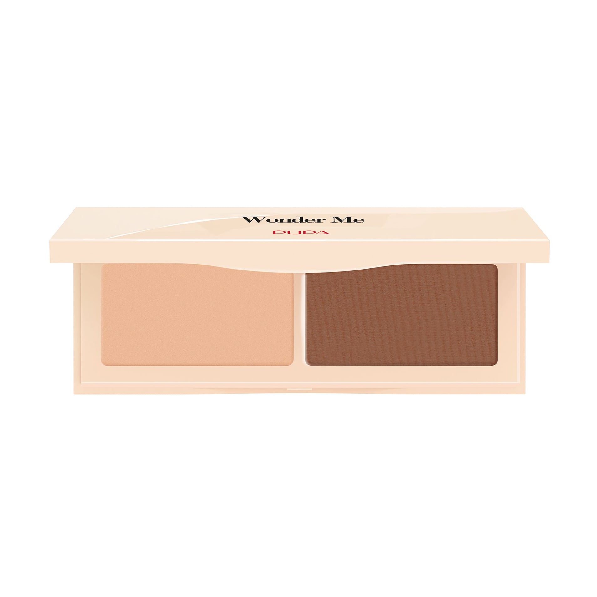 Скульптор для обличчя Pupa Wonder Me Natural Sculpt Contouring Face Powder Duo 002 Medium-Dark Skin, 8 г