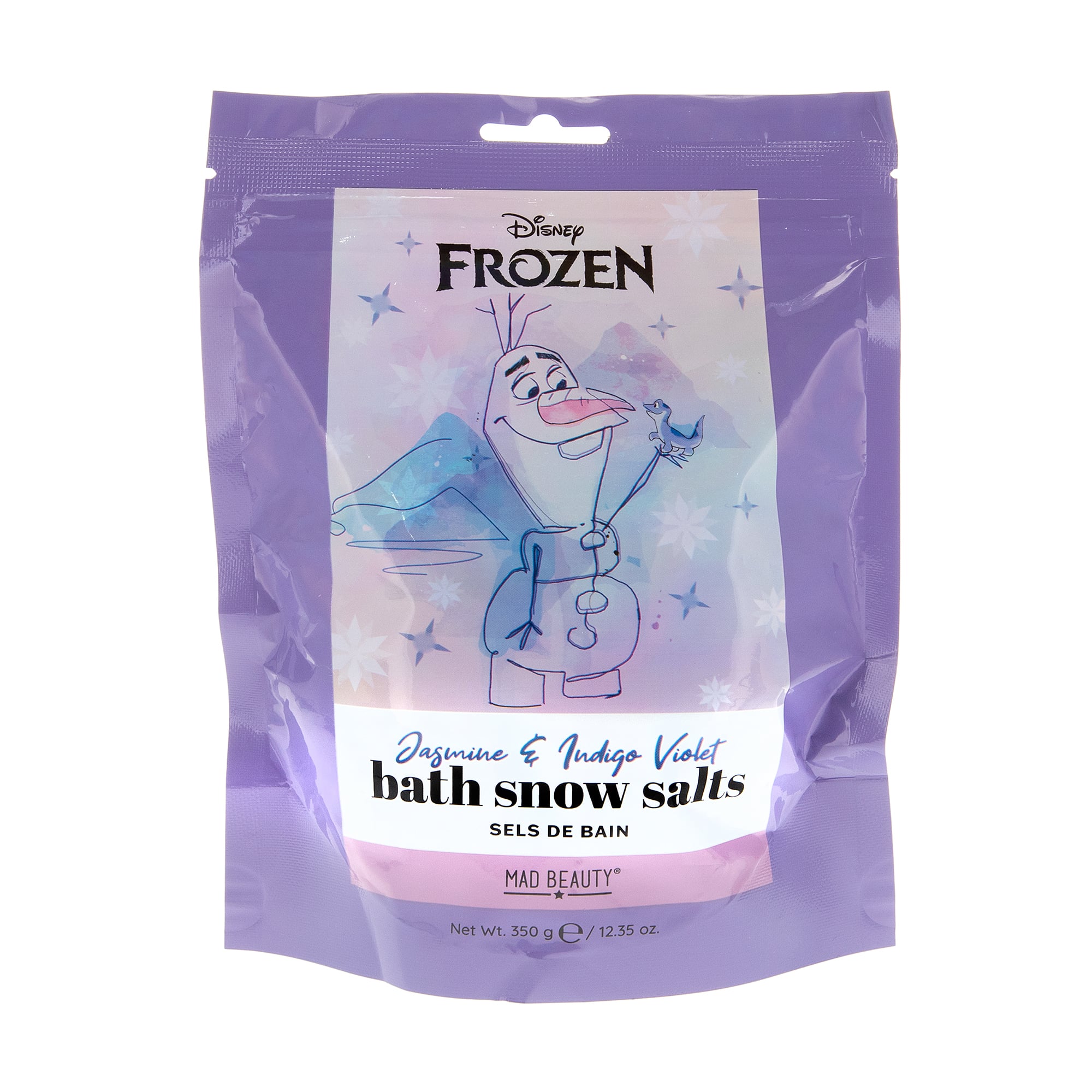 Сніг для ванни Mad Beauty Disney Frozen Bath Snow Salts, Olaf, 350 г