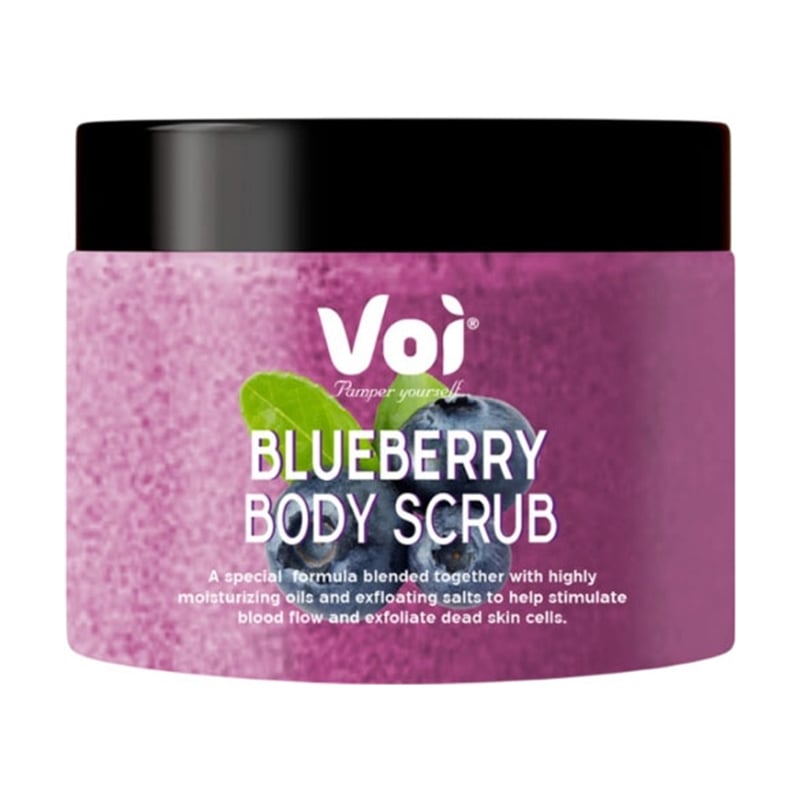 Сольовий скраб для тіла Voi Blueberry Body Scrub, 300 мл