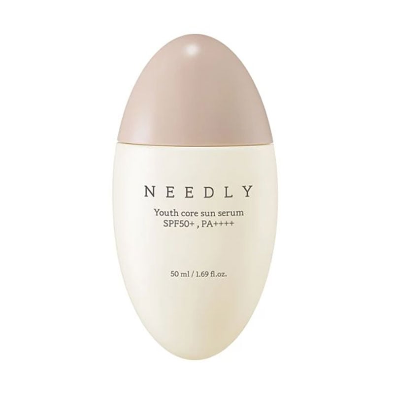 Сонцезахисна крем-сироватка для обличчя Needly Youth Core Sun Serum, SPF 50+ PA++++, потрійної дії, 50 мл