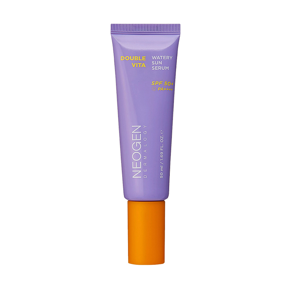 Сонцезахисна сироватка для обличчя Neogen Dermalogy Double Vita Watery Sun Serum, SPF 50+ PA++++, 50 мл