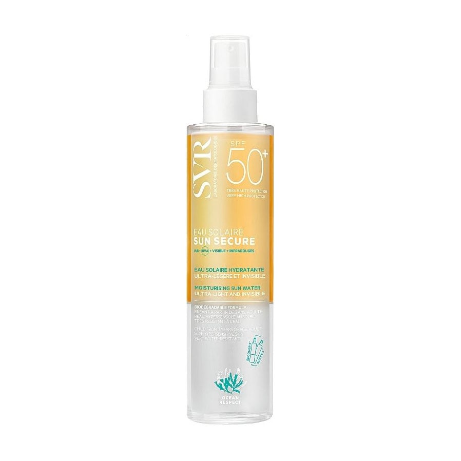 Сонцезахисна вода для обличчя SVR Sun Secure Moisturising Sun Water SPF 50+, 200 мл