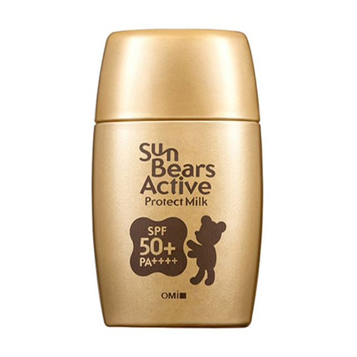 Сонцезахисне молочко для обличчя Omi Brotherhood Sun Bears Active Protect Milk SPF 50+ PA++++, 30 г