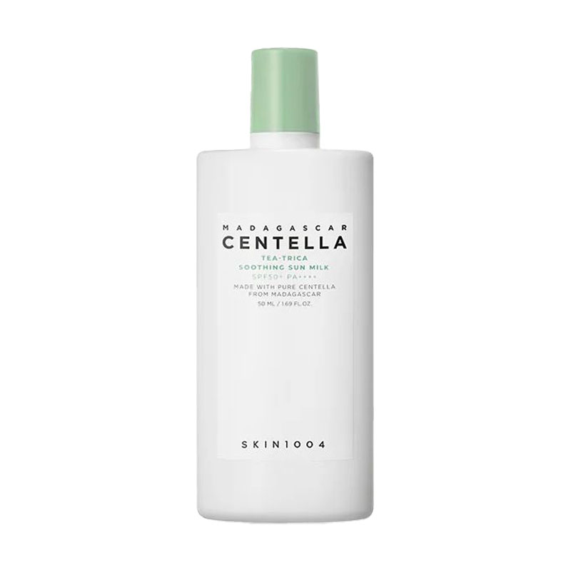 Сонцезахисне молочко для обличчя та тіла Skin1004 Madagascar Centella Tea-Trica Soothing Sun Milk, SPF 50+ PA ++++, 50 мл