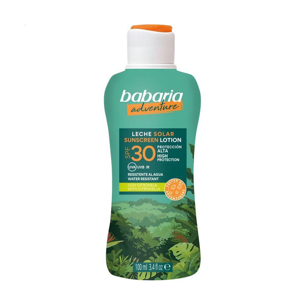 Сонцезахисне молочко для тіла Babaria Sunscreen Lotion SPF 30 з алое вера, 100 мл