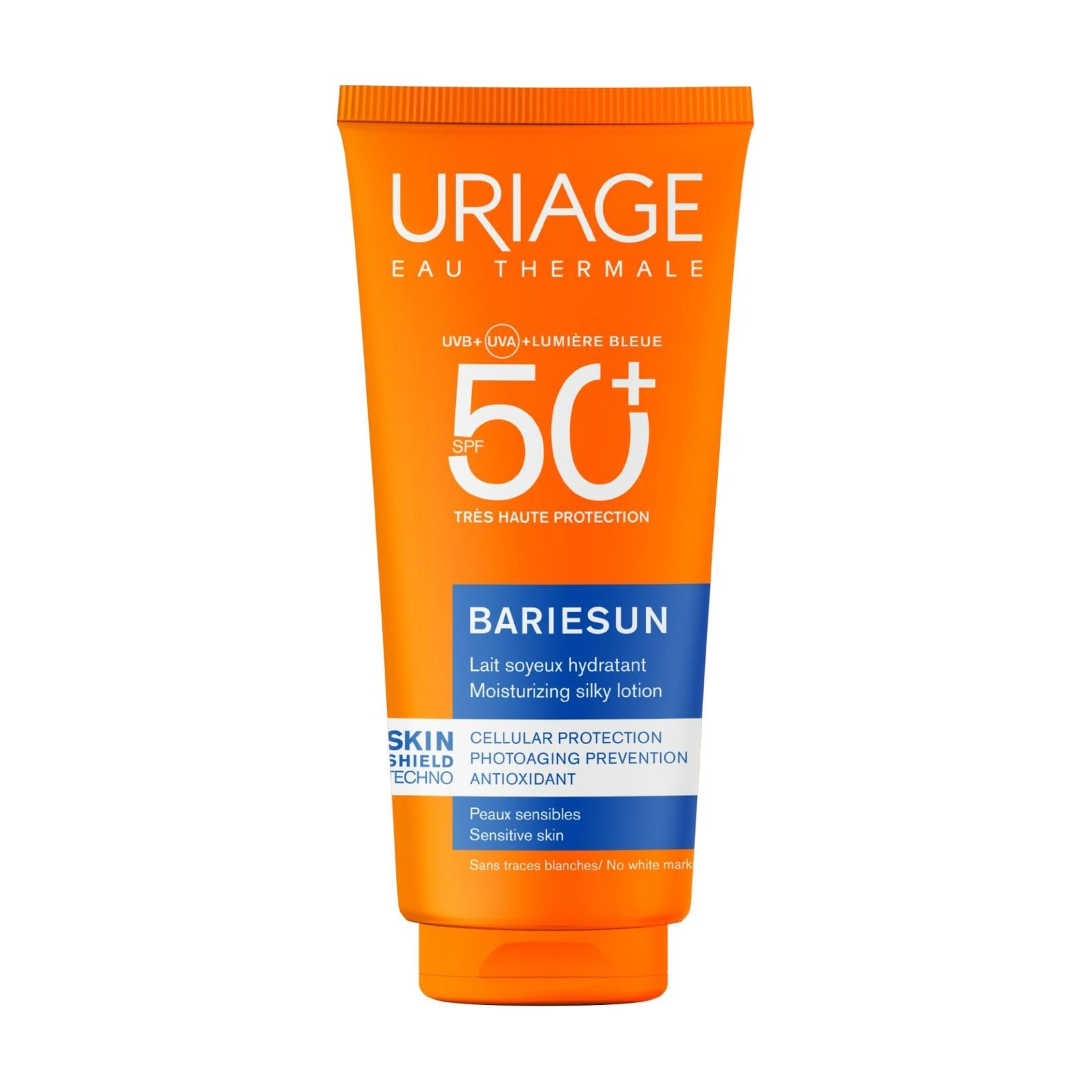 Сонцезахисне зволожувальне шовковисте молочко для тіла Uriage Bariesun Moisturizing Silky Lotion SPF 50+, 100 мл