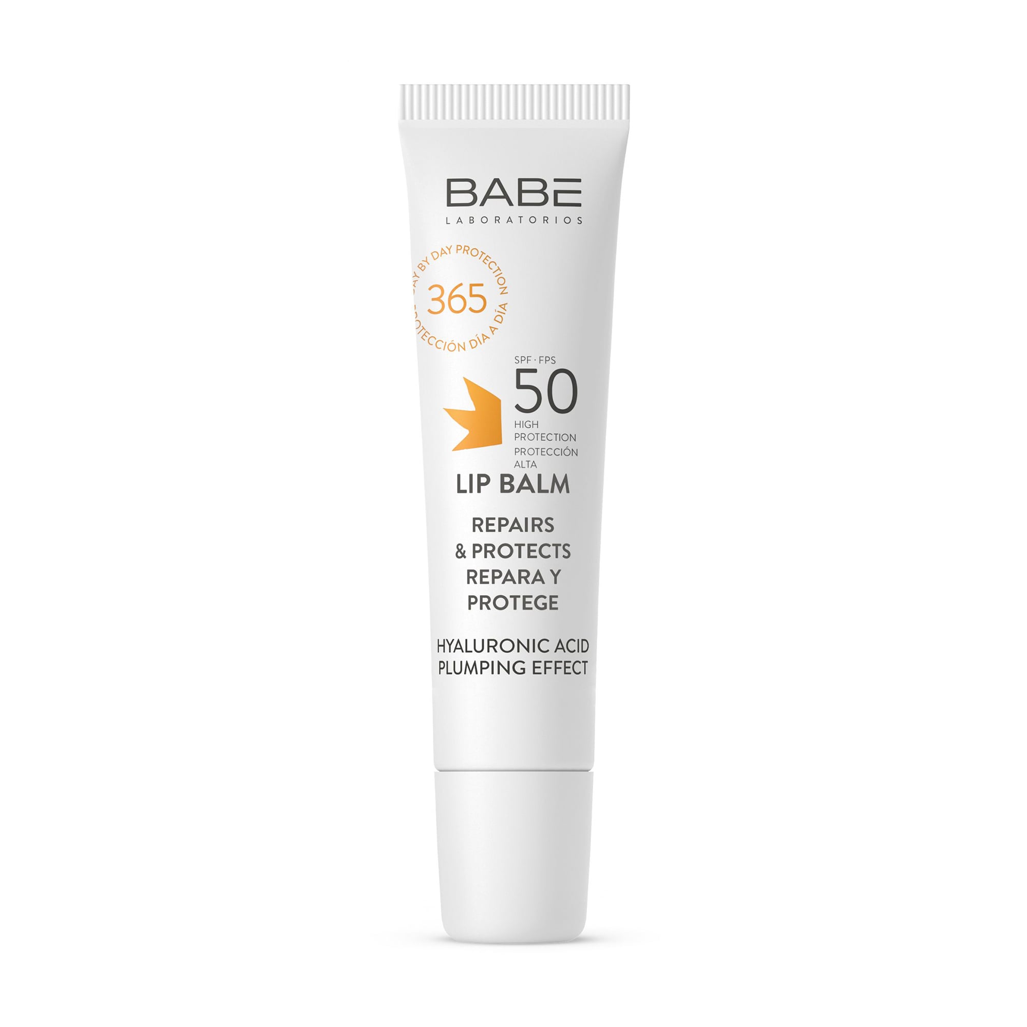 Сонцезахисний бальзам для губ Babe Laboratorios Lip Balm SPF 50 з гіалуроновою кислотою, 15 мл