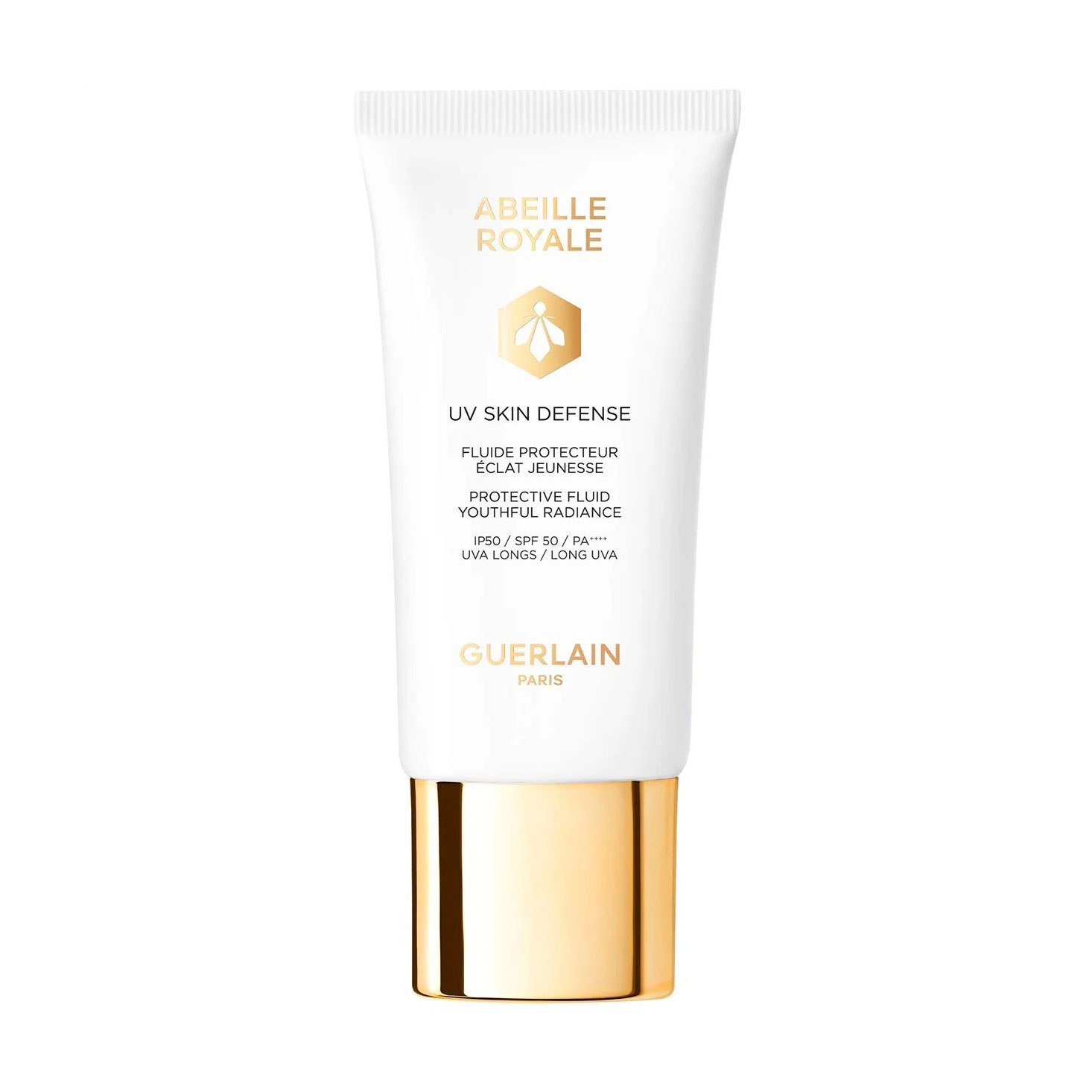 Сонцезахисний флюїд для обличчя Guerlain Abeille Royale UV Skin Defense Protective Fluid, SPF 50/PA++++, 50 мл
