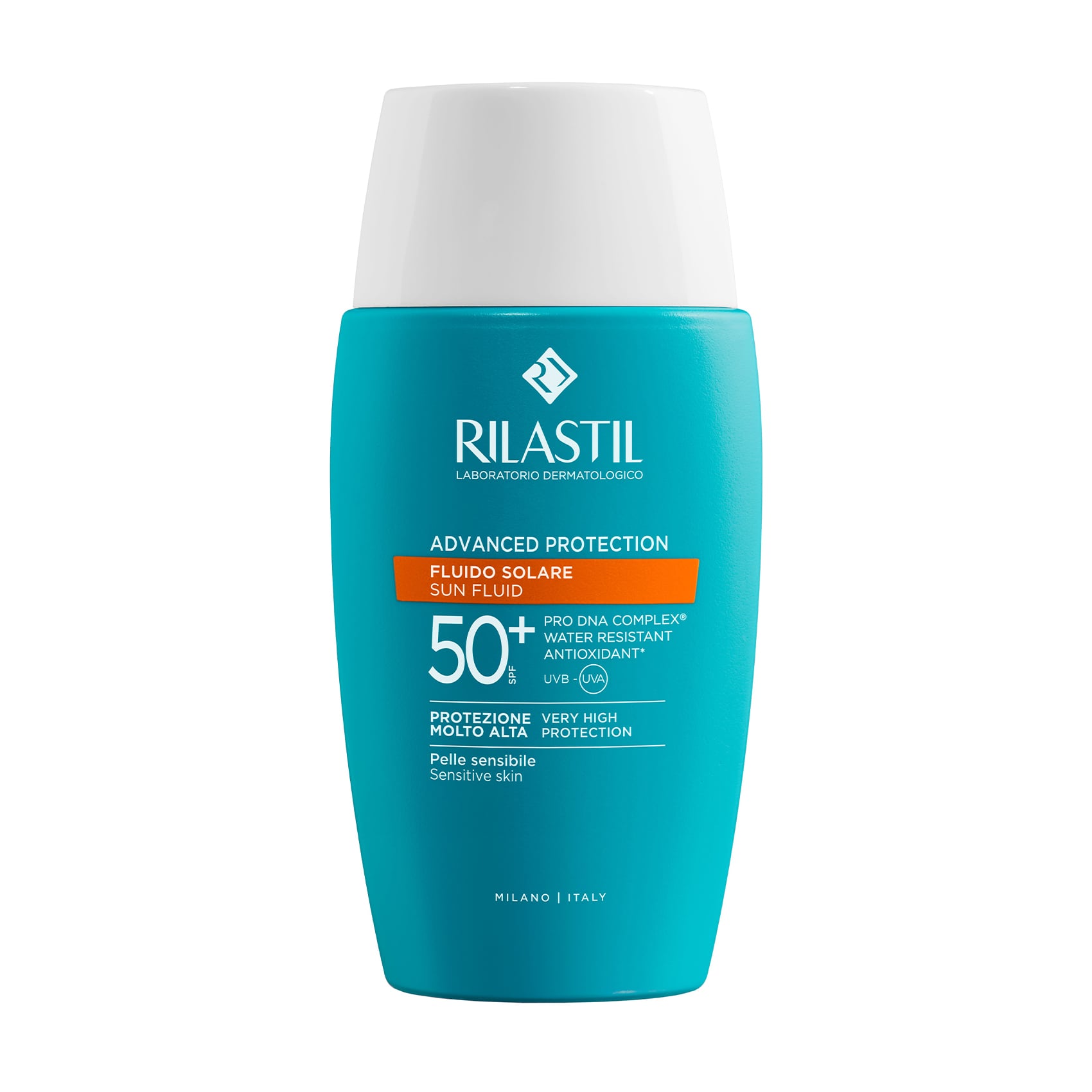Сонцезахисний флюїд для обличчя Rilastil Advanced Protection SPF 50+ Fluido Solare, 50 мл