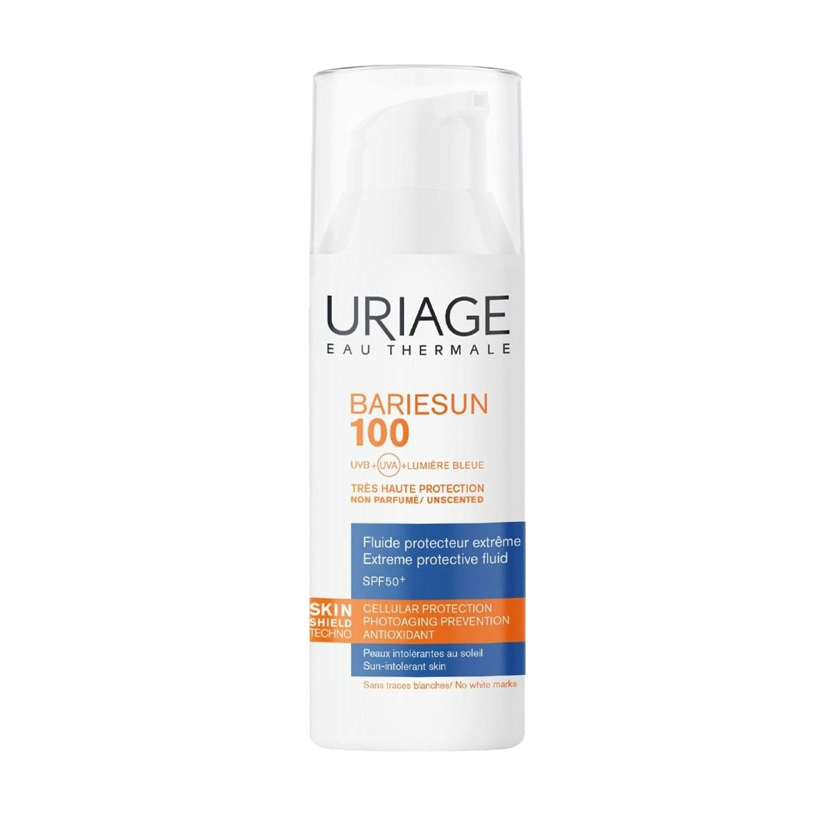 Сонцезахисний флюїд для обличчя Uriage Bariesun Extreme Protective Fluid SPF 50+, 50 мл