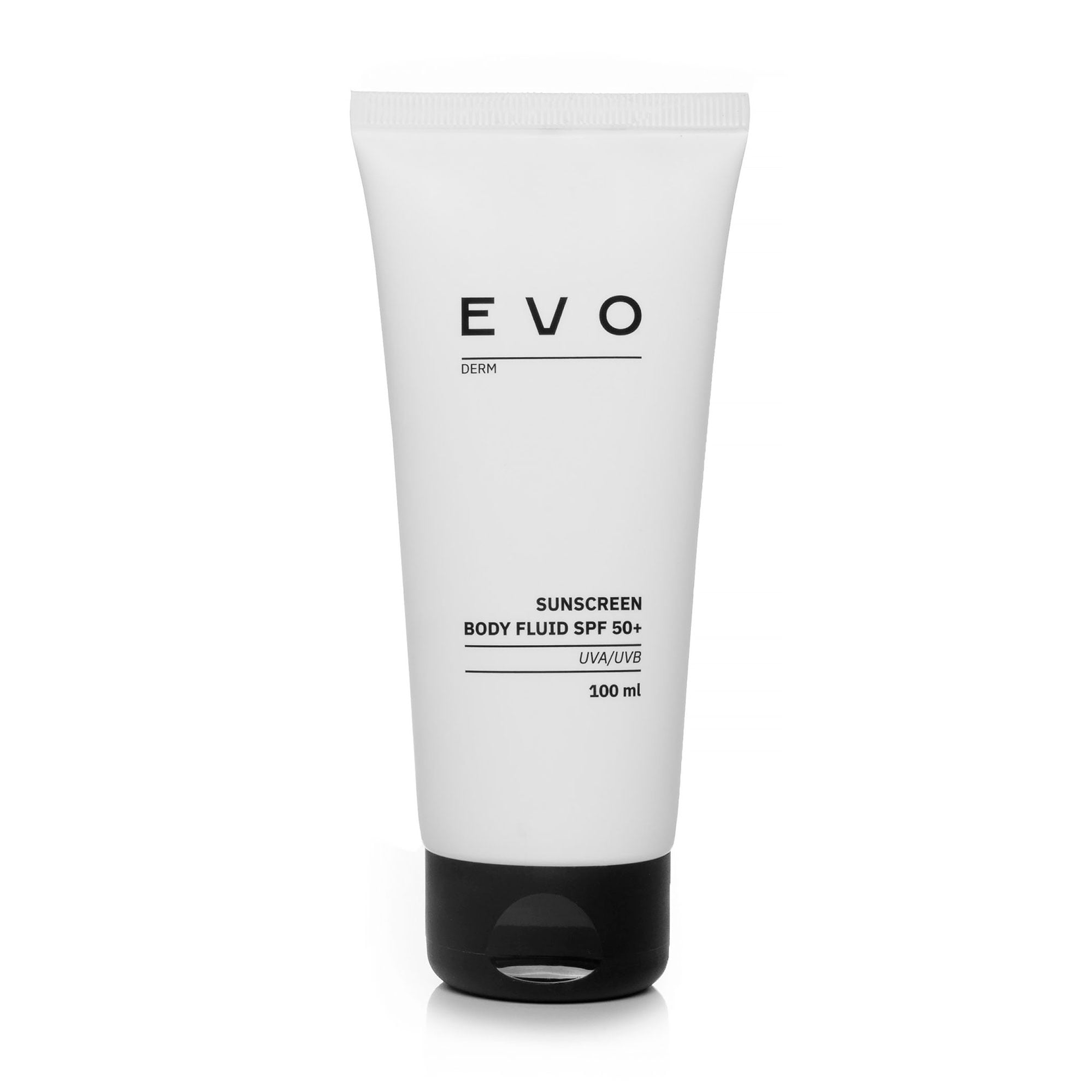 Сонцезахисний флюїд для тіла EVO derm Sunscreen Body Fluid SPF 50+, 100 мл