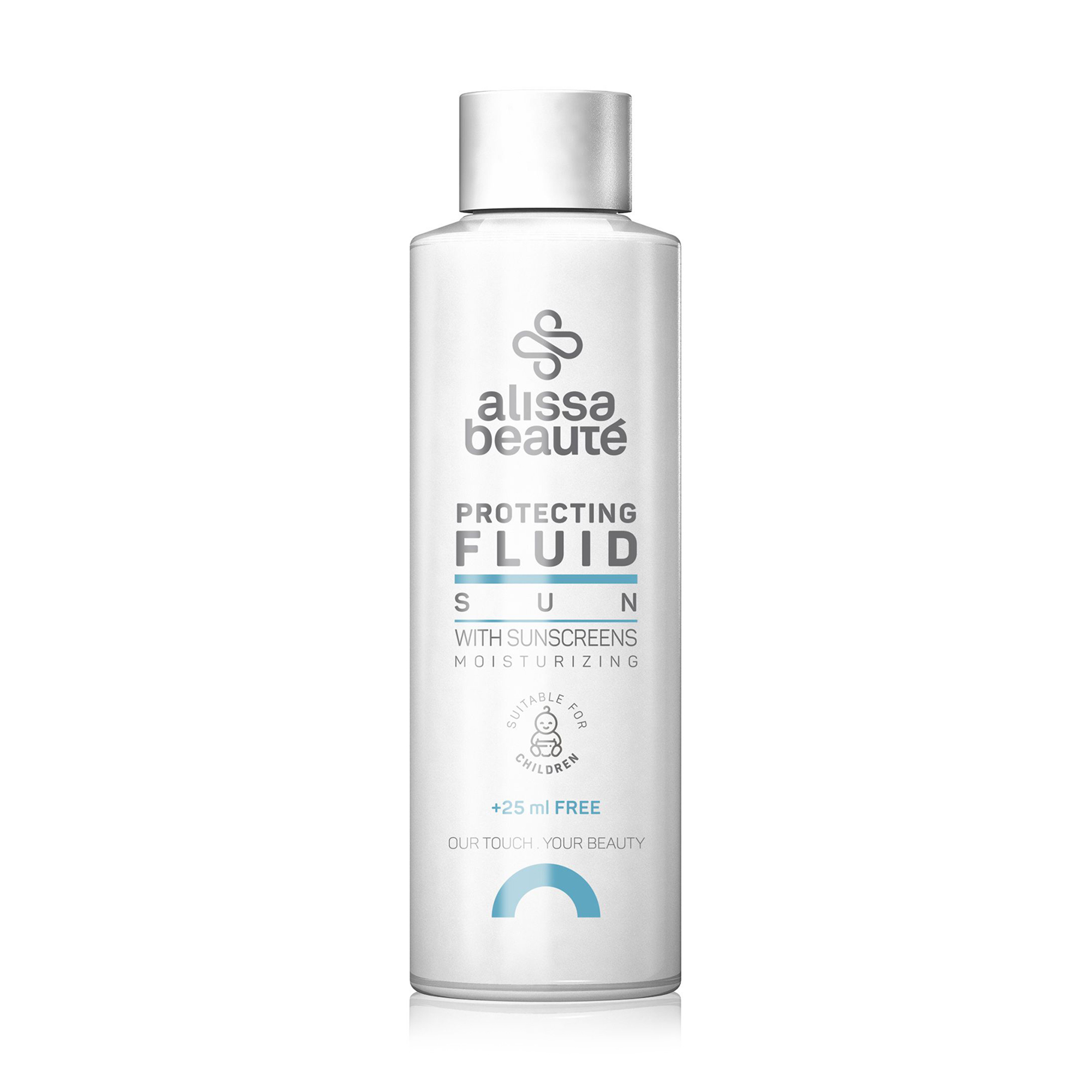 Сонцезахисний флюїд для тіла та обличчя Alissa Beaute Sun Protecting Fluid With Sunscreens, 150 мл