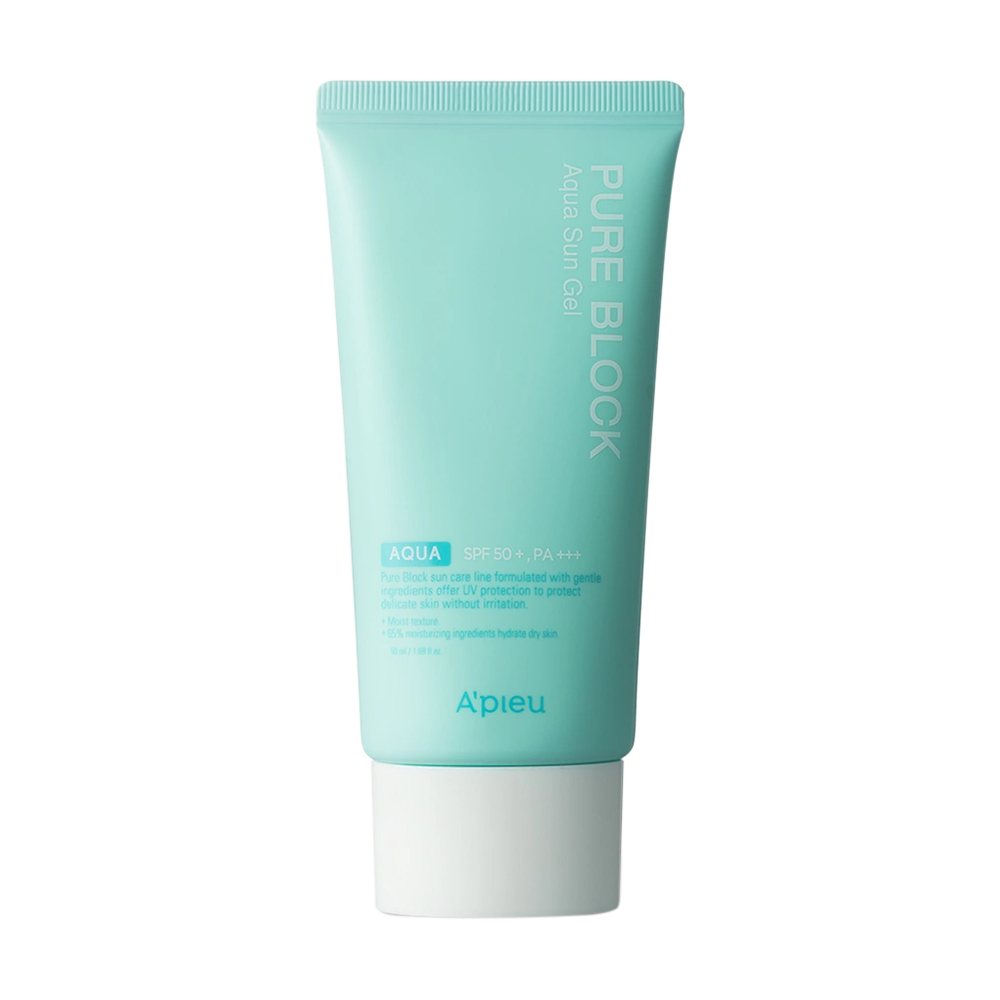 Сонцезахисний гель для обличчя A'Pieu Pure Block Aqua Sun Gel SPF50+/Pa+++, 50 мл