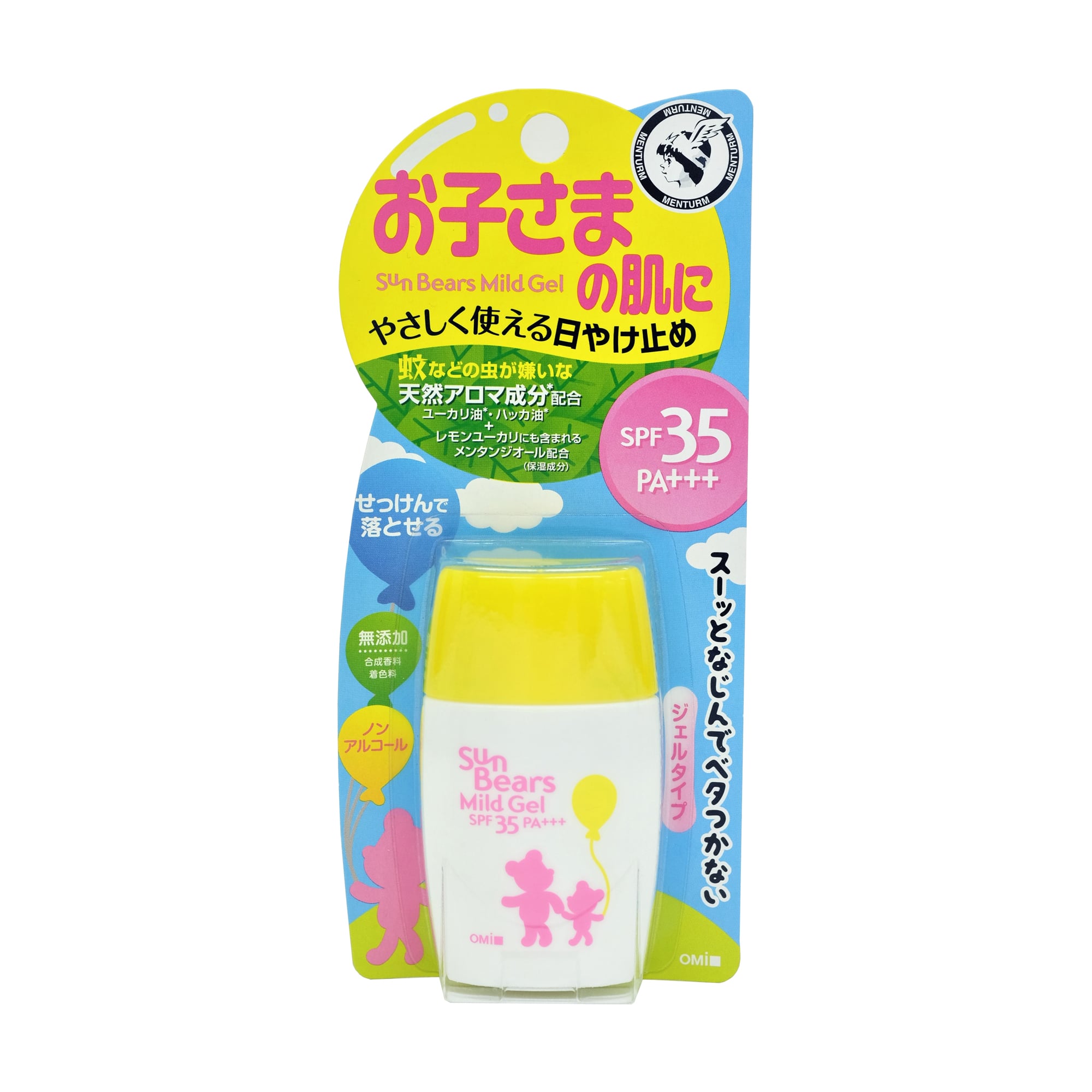 Сонцезахисний гель для обличчя Omi Sun Bears SPF35 PA+++, 30 мл