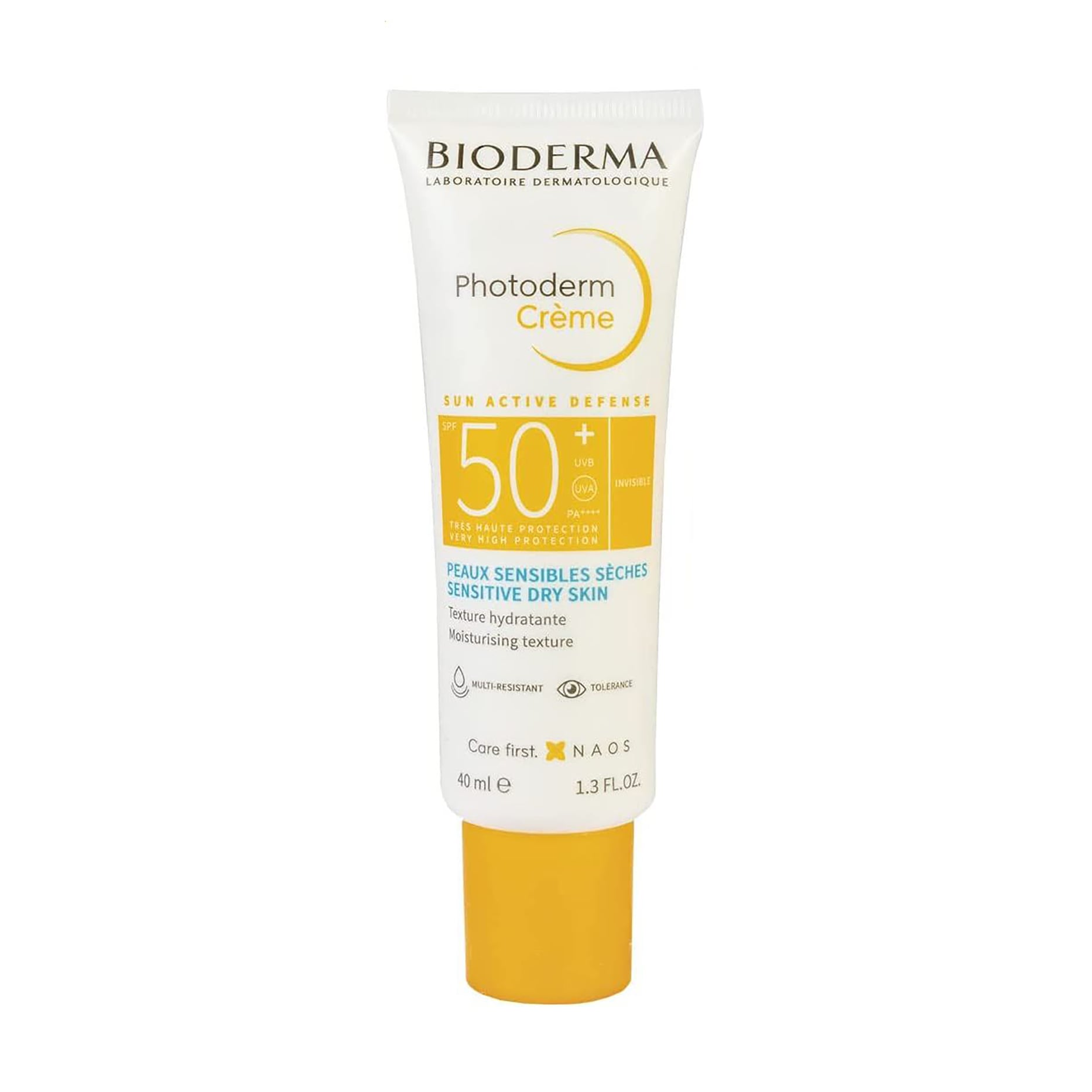 Сонцезахисний крем Bioderma Photoderm Cream SPF 50+ для чутливої та сухої шкіри, 40 мл