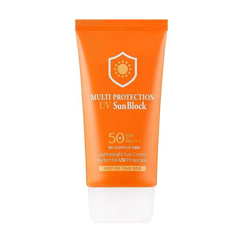 Сонцезахисний крем для обличчя 3W Clinic Multi Protection UV Sun Block SPF 50+ PA+++, 70 мл