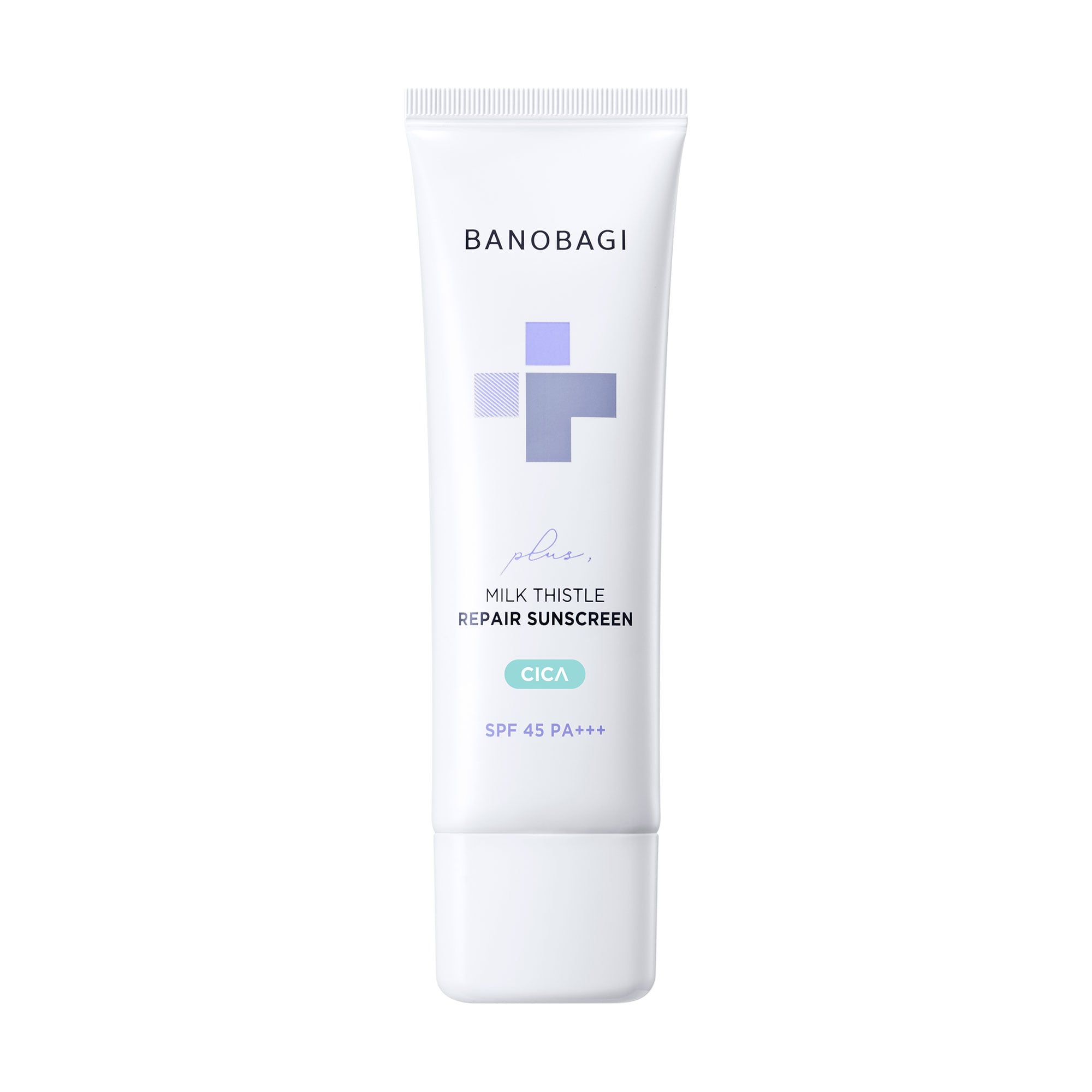 Сонцезахисний крем для обличчя Banobagi Milk Thistle Repair Cica Sunscreen Plus SPF 45 PA+++, 50 мл