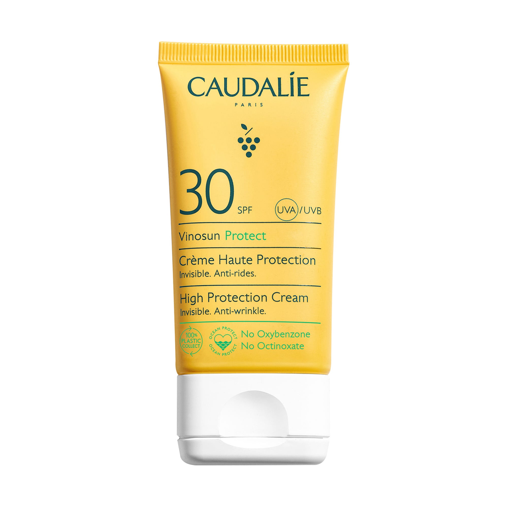 Сонцезахисний крем для обличчя Caudalie Vinosun Protect High Protection Cream SPF 30, 50 мл
