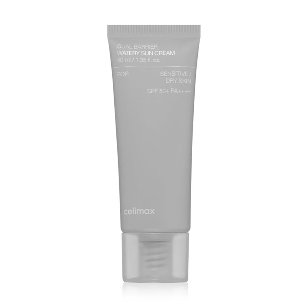 Сонцезахисний крем для обличчя Celimax Dual Barrier Watery Sun Cream, SPF 50+ PA++++, для чутливої та сухої шкіри, 40 мл