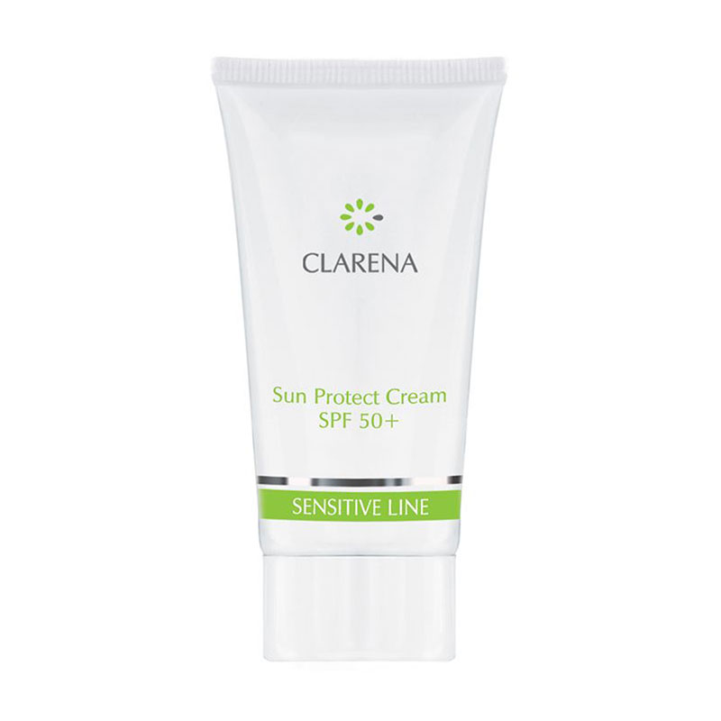 Сонцезахисний крем для обличчя Clarena Sensitive Line Sun Protect Cream SPF 50+, 30 мл