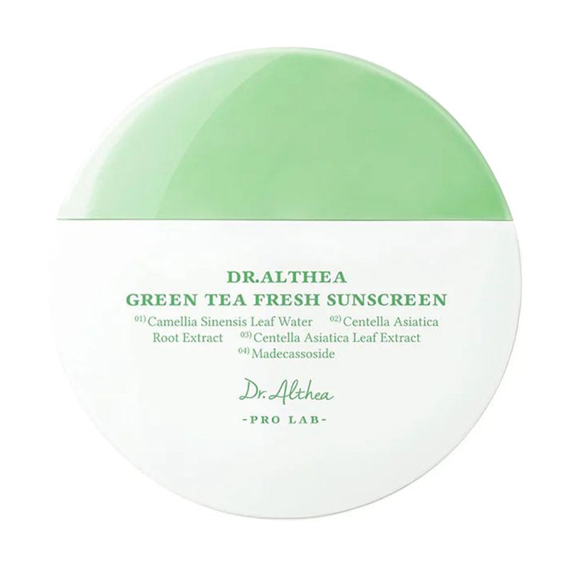 Сонцезахисний крем для обличчя Dr.Althea Pro Lab Green Tea Fresh Sunscreen з екстрактом зеленого чаю, 45 мл