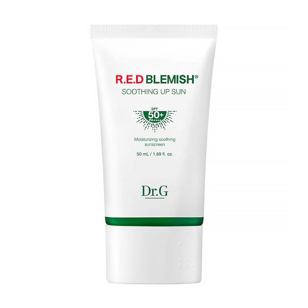 Сонцезахисний крем для обличчя Dr.G Red Blemish Soothing Up Sun, SPF 50+/PA++++, з центеллою, 50 мл