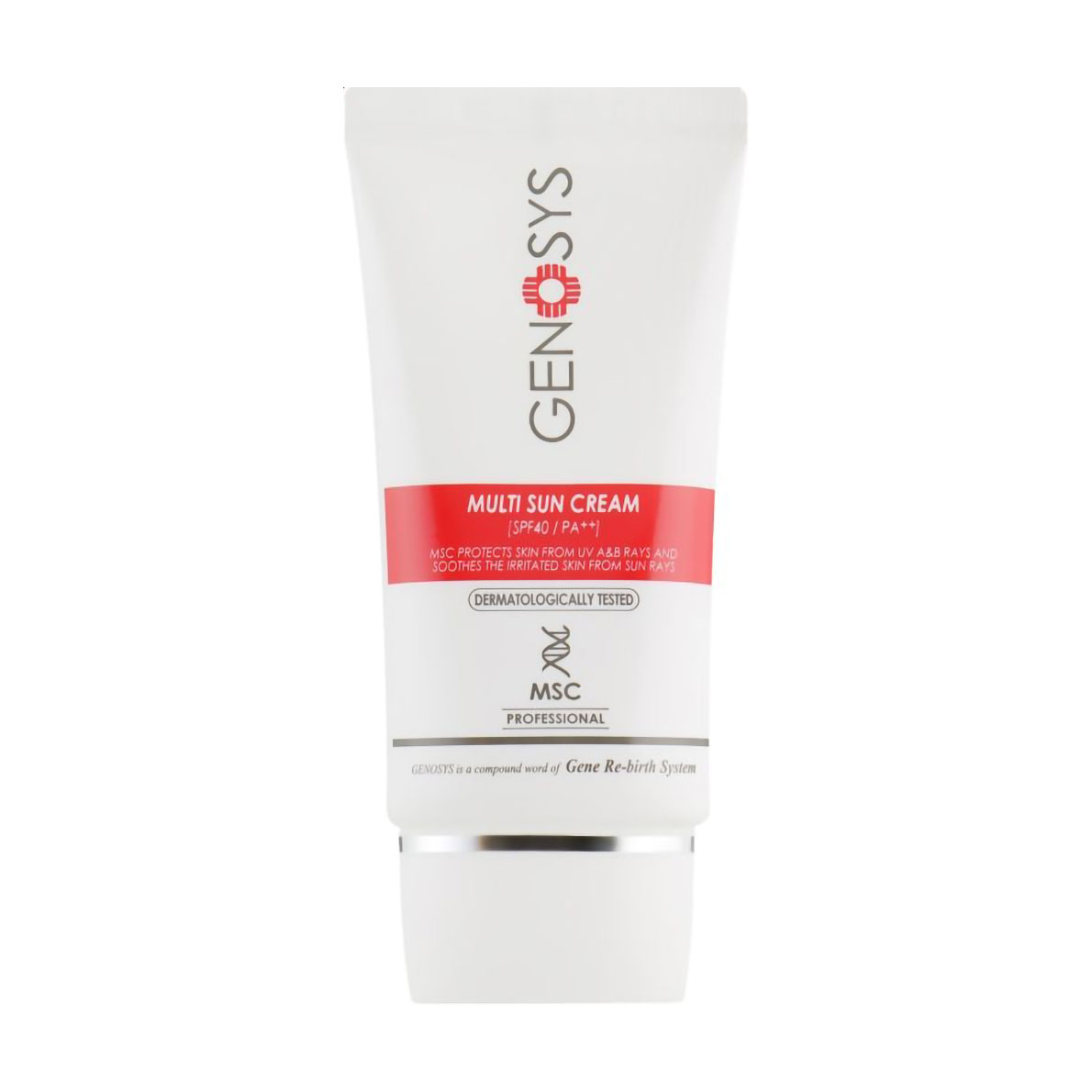 Сонцезахисний крем для обличчя Genosys Multi Sun Cream, SPF 40/PA++, 40 г
