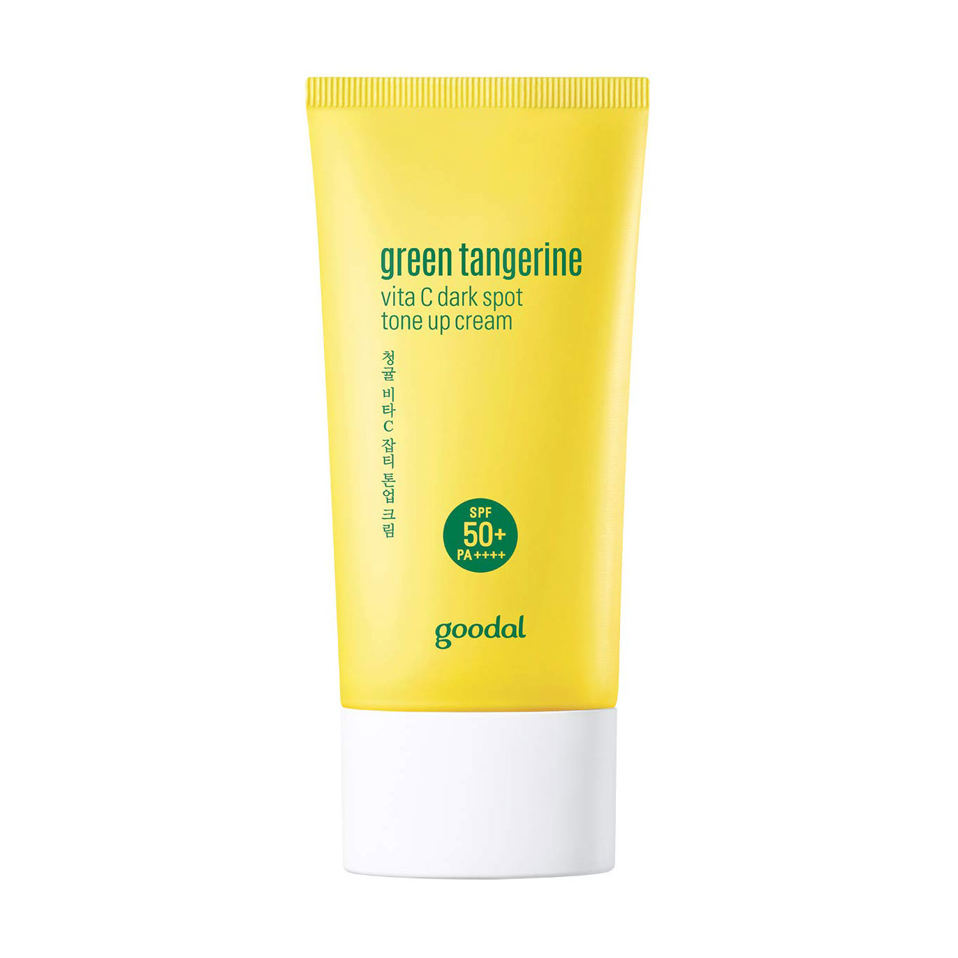 Сонцезахисний крем для обличчя Goodal Green Tangerine Vita-C Dark Spot Tone Up Cream SPF 50+ PA++++ з вітамином C, 50 мл