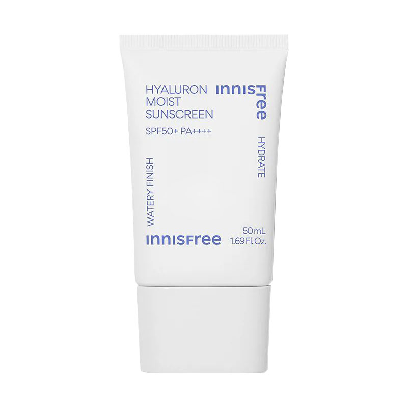 Сонцезахисний крем для обличчя Innisfree Hyaluron Moist Sunscreen SPF 50+ PA+++, 50 мл