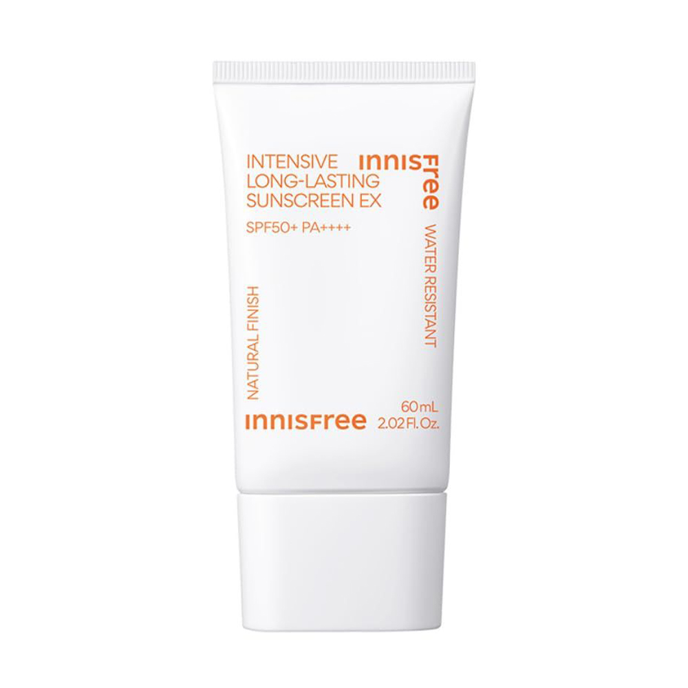Сонцезахисний крем для обличчя Innisfree Intensive Long-Lasting Sunscreen EX, SPF 50+ PA++++, 60 мл