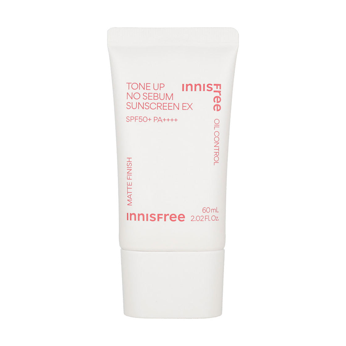 Сонцезахисний крем для обличчя Innisfree Tone Up No Sebum Sunscreen EX SPF 50+/PA++++,  60 мл