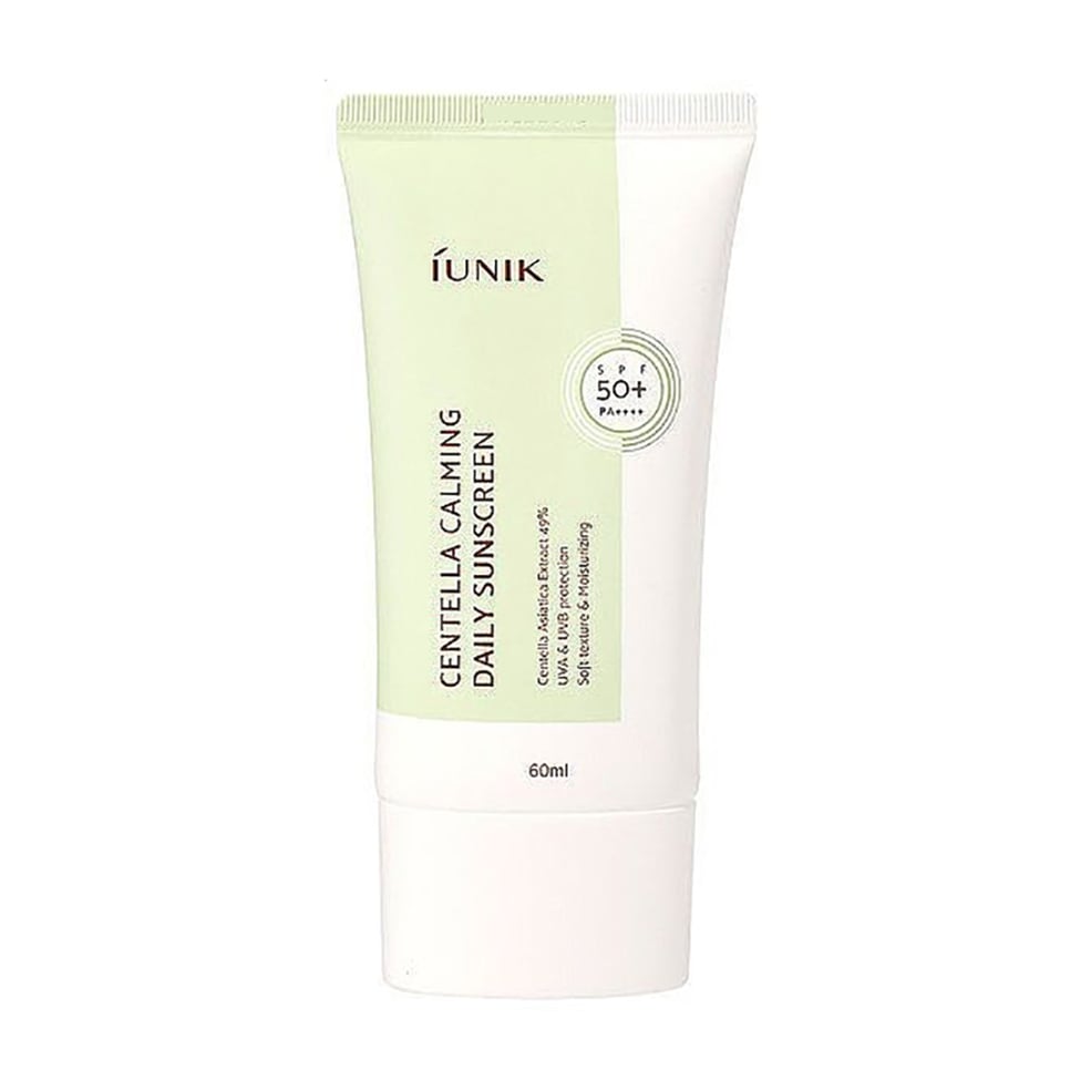 Сонцезахисний крем для обличчя IUNIK Centella Calming Daily Sunscreen SPF 50+ PA++++ з екстрактом центелли, 60 мл