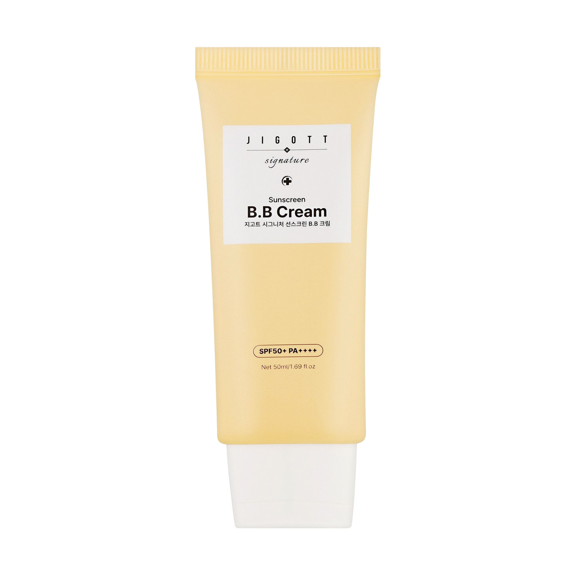 Сонцезахисний крем для обличчя Jigott Signature Sunscreen B.B Cream SPF 50+ PA++++, 50 мл