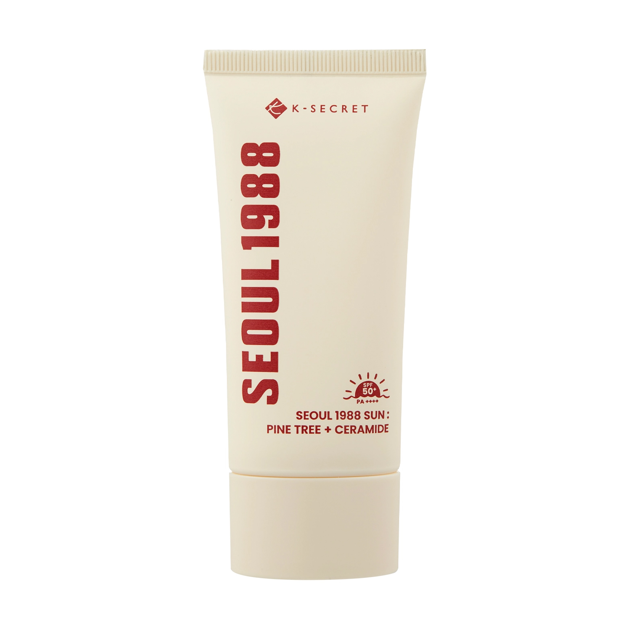 Сонцезахисний крем для обличчя K-SECRET Seoul 1988 Sun: Pine Tree + Ceramide, SPF 50+ PA++++, з екстрактом соснових голок та церамідами, 50 мл