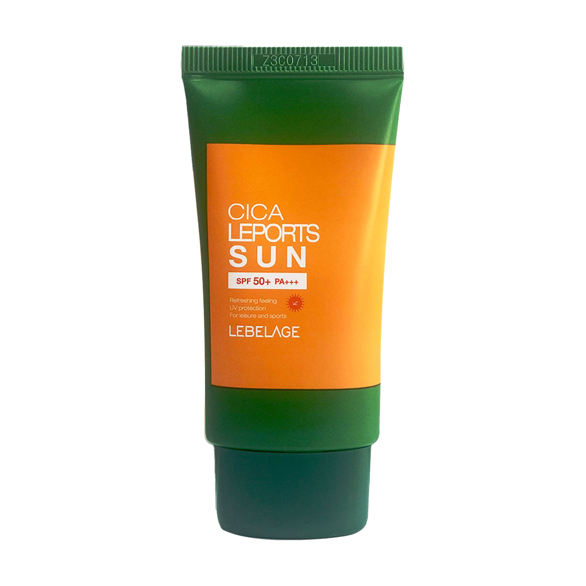 Сонцезахисний крем для обличчя Lebelage Cica Leports Sun SPF 50+, 30 мл