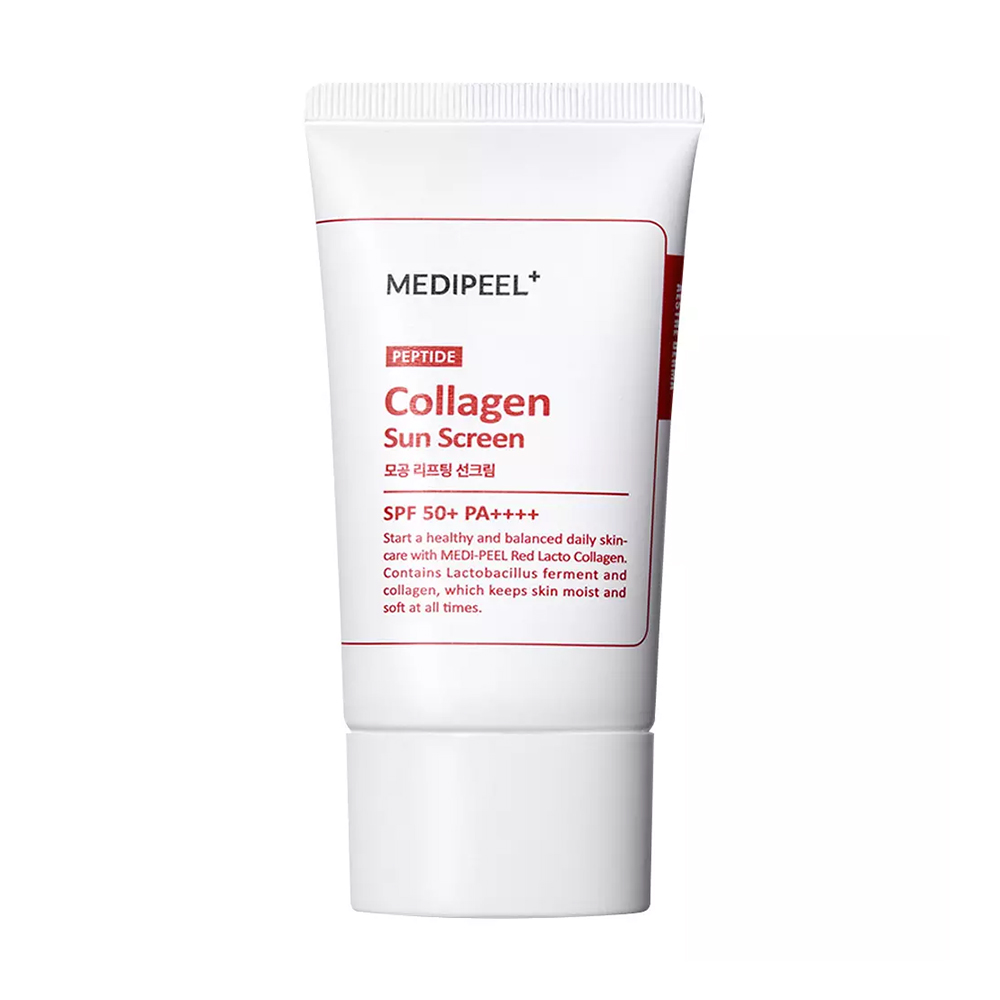 Сонцезахисний крем для обличчя Medi-Peel Red Lacto Collagen Pore Lifting Sun Screen Cream, SPF 50+ PA++++, 50 г