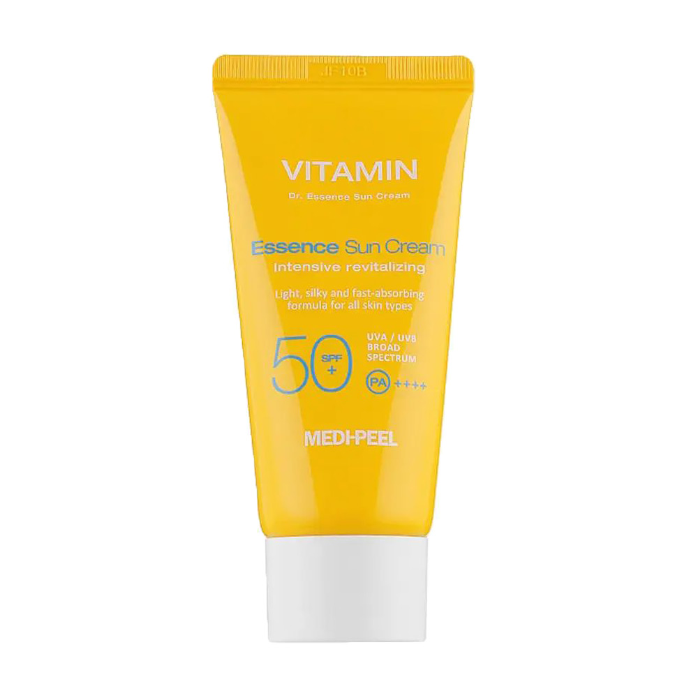 Сонцезахисний крем для обличчя Medi-Peel Vitamin Dr Essence Sun Cream SPF50+ PA++++ з вітамінами, 50 мл