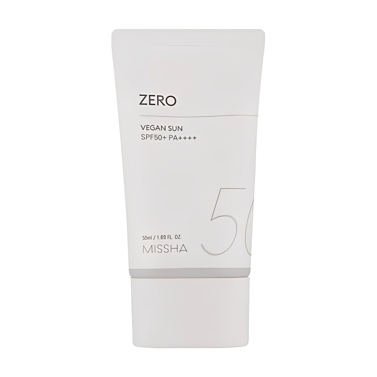 Сонцезахисний крем для обличчя Missha All Around Safe Block Zero Vegan Sun, SPF 50+ PA++++, 50 мл