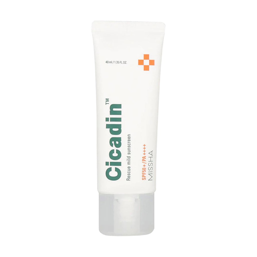 Сонцезахисний крем для обличчя Missha Cicadin Rescue Mild Sunscreeen, SPF 50+ PA++++, 40 мл