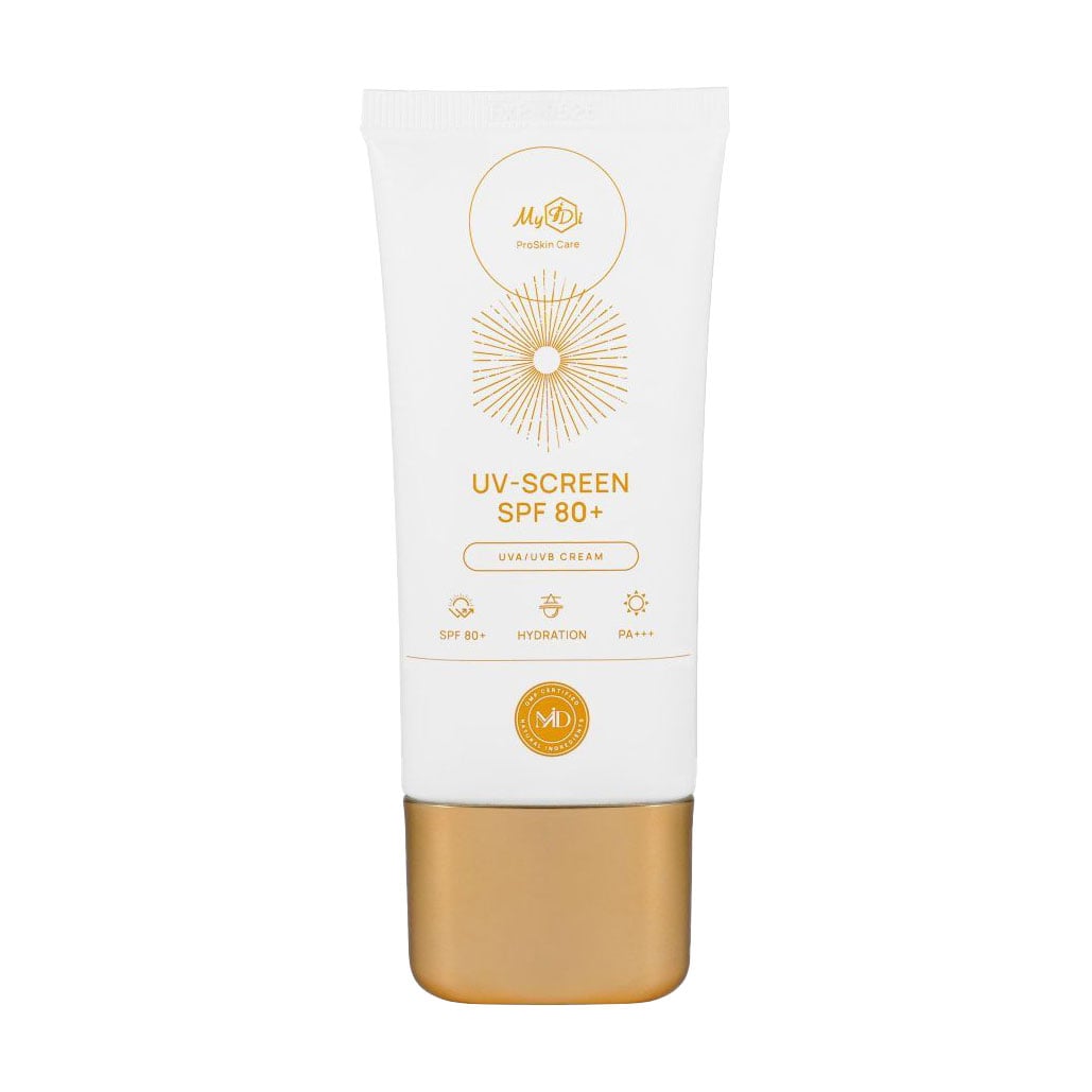Сонцезахисний крем для обличчя MyIDi UV-Screen Cream, SPF 80+, 50 мл
