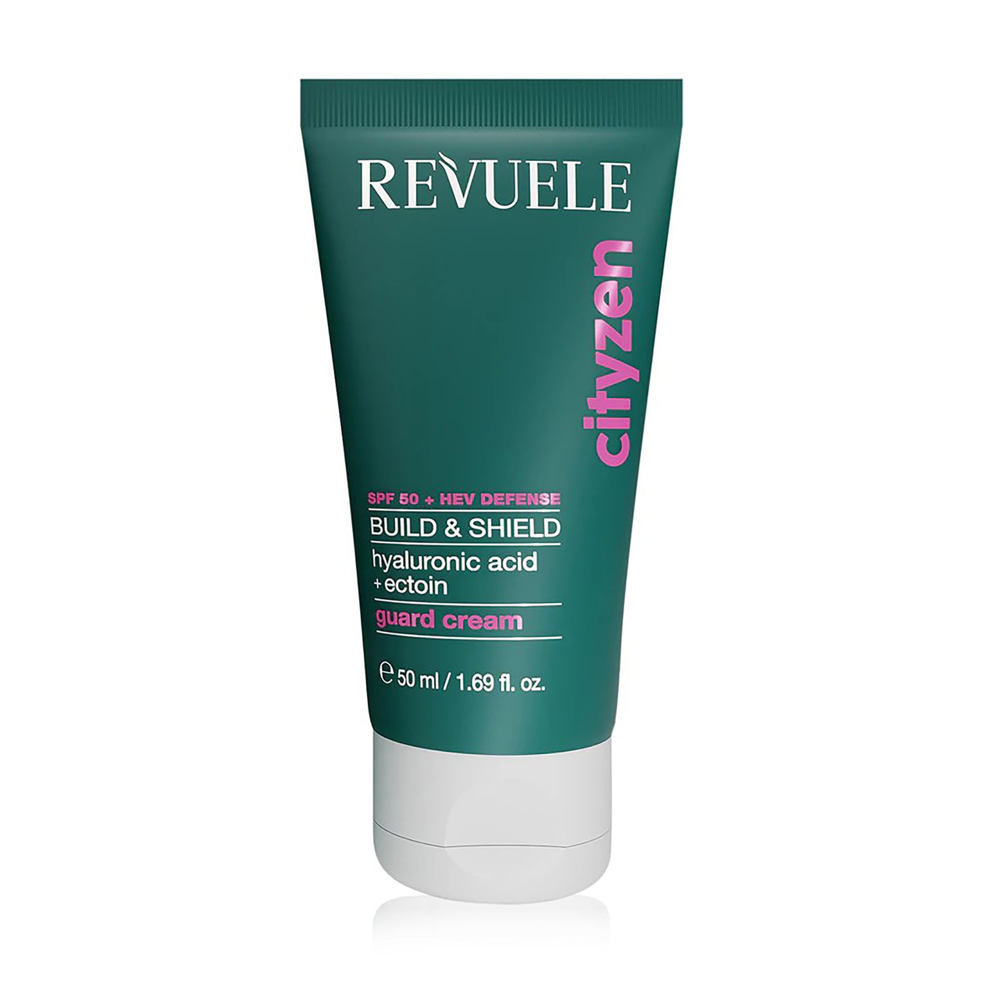 Сонцезахисний крем для обличчя Revuele Cityzen Build &amp; Shield Guard Cream, SPF 50, 50 мл