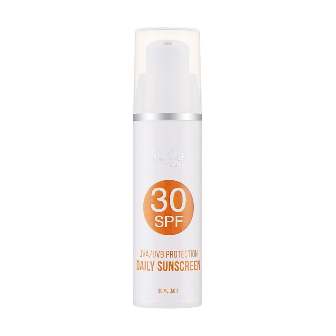 Сонцезахисний крем для обличчя Selfie Care Sunscreen Protection Cream SPF 30, 30 мл