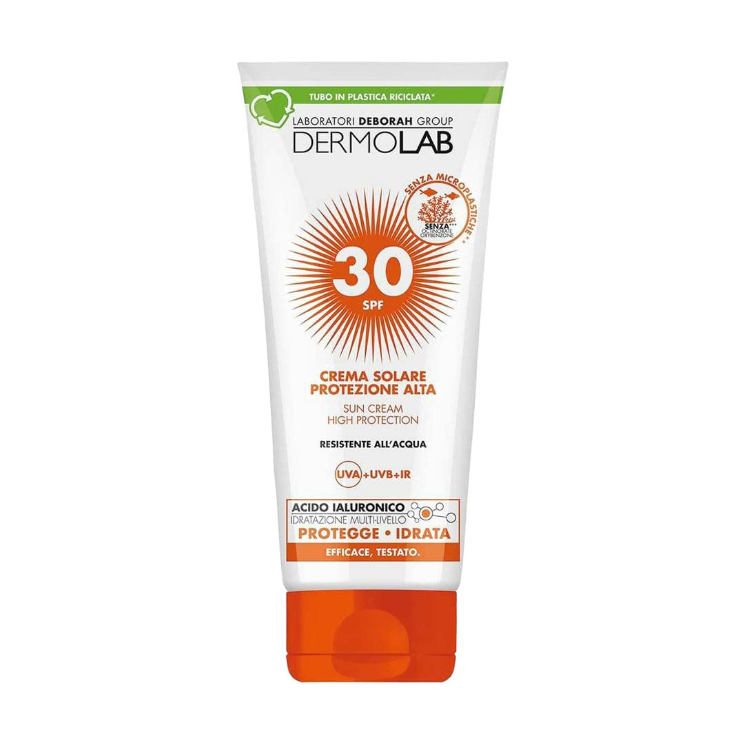 Сонцезахисний крем для обличчя та тіла Dermolab Sun Cream High Protection, SPF 30, 200 мл