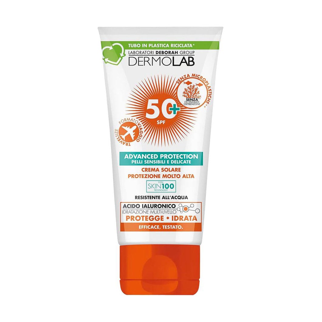 Сонцезахисний крем для обличчя та тіла Dermolab Advanced Protection, SPF 50+, для чутливої шкіри, 50 мл