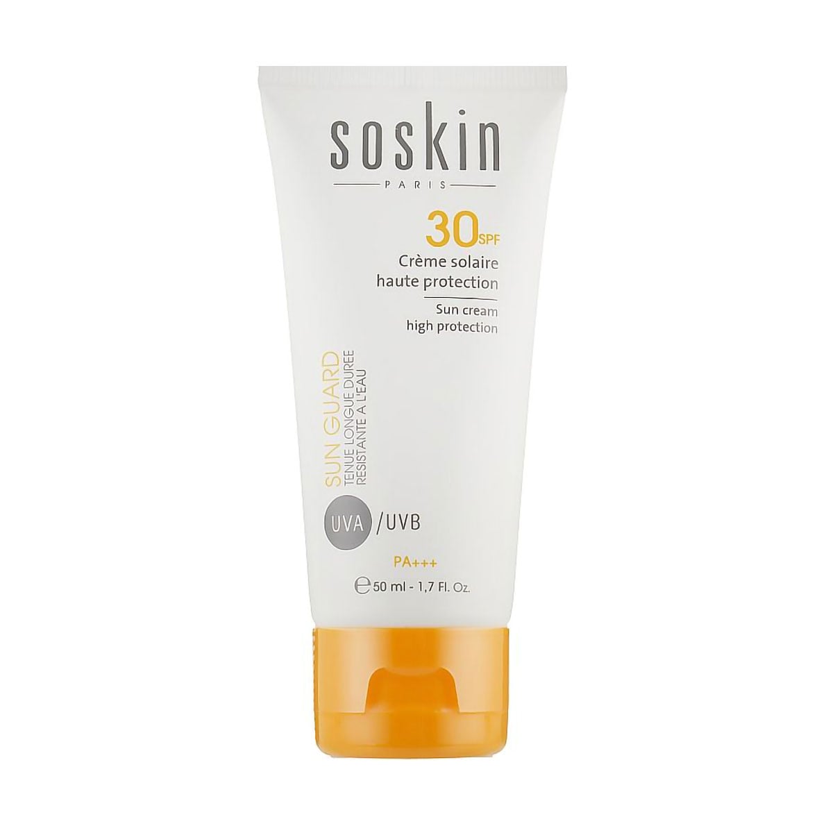 Сонцезахисний крем для обличчя та тіла Soskin Sun Cream SPF 30, 50 мл