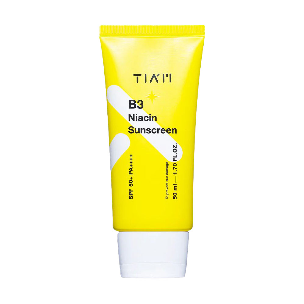 Сонцезахисний крем для обличчя TIAM B3 Niacin Sunscreen SPF 50+ PA++++ з ніацинамідом, 50 мл