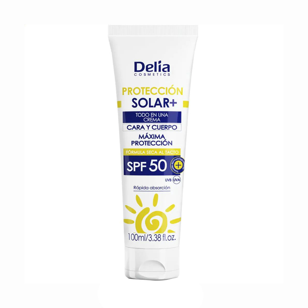 Сонцезахисний крем для тіла Delia Cosmetics Sun Protection Cream SPF 50, 100 мл